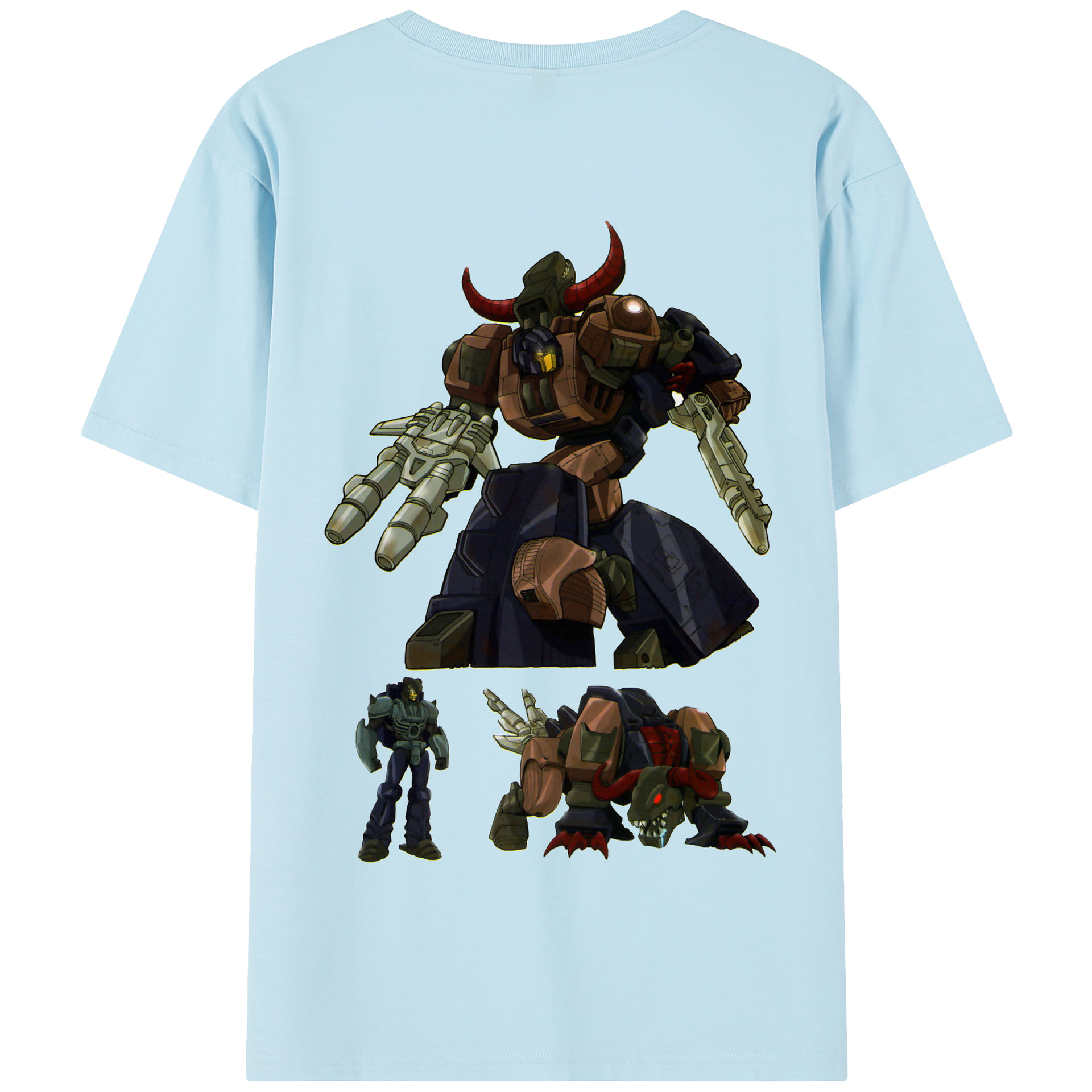 （画像用）  綿100％半袖Tシャツ（背面プリント）